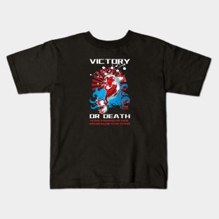 Victory Or Death Kids T-Shirt